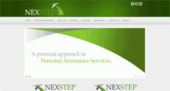 Desktop Screenshot of nexstephomehealth.com